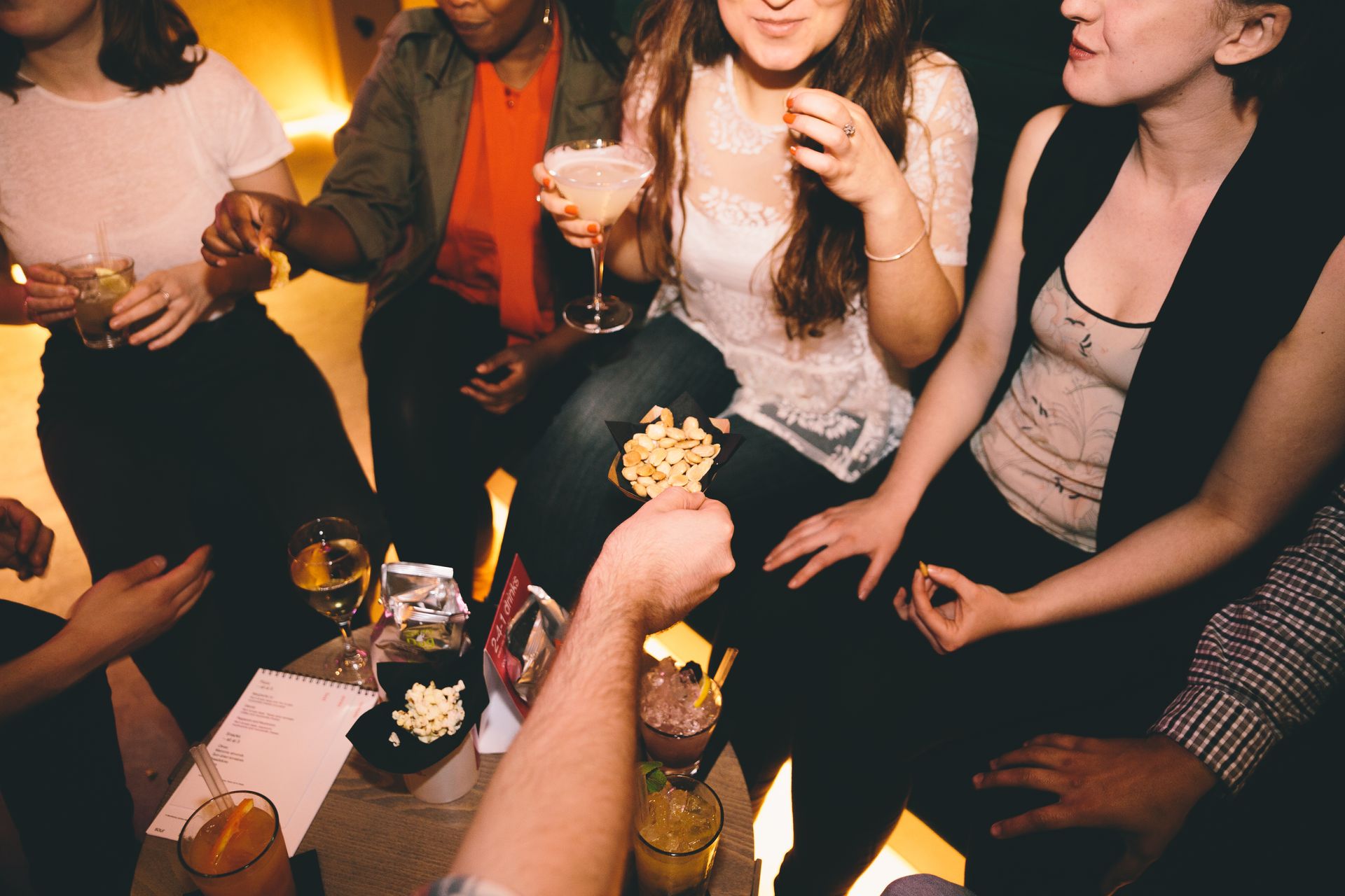 Bar table booking