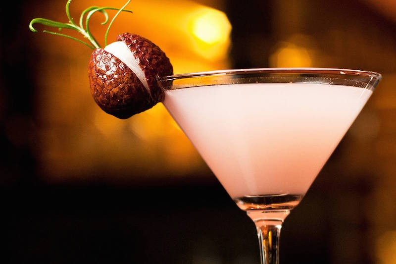 Lychee martini