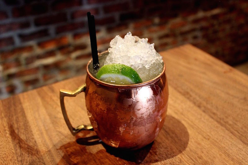 Moscow mule cocktail